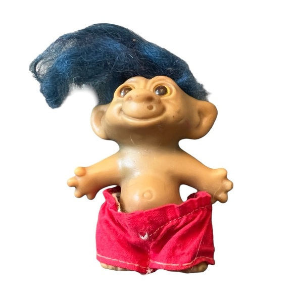 Vintage Small Boy‎ Troll Doll